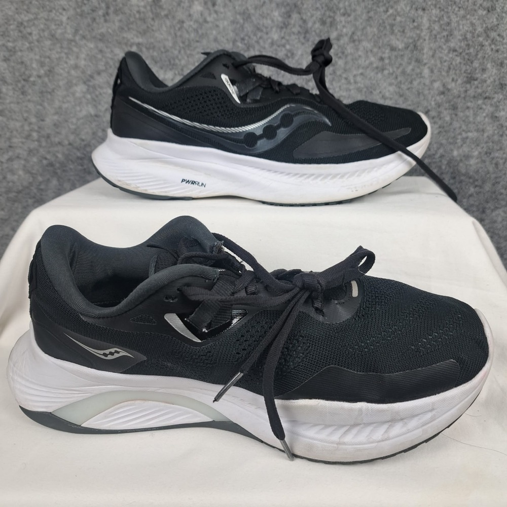 Saucony Womens Guide 15 S10685-05 Black Running Shoes Sneakers Size 8 W - Picture 3 of 11